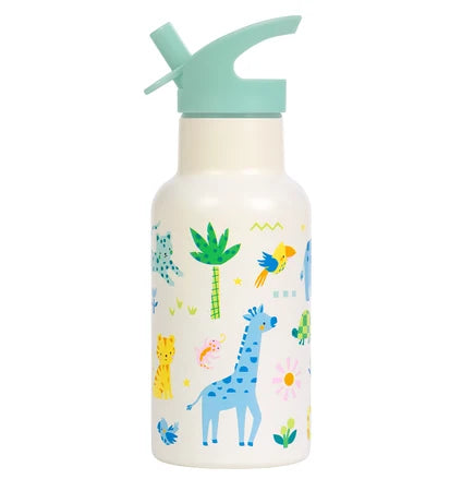 Little Lovely XL Stainless Steel Drinkbus 350ml - Jungle