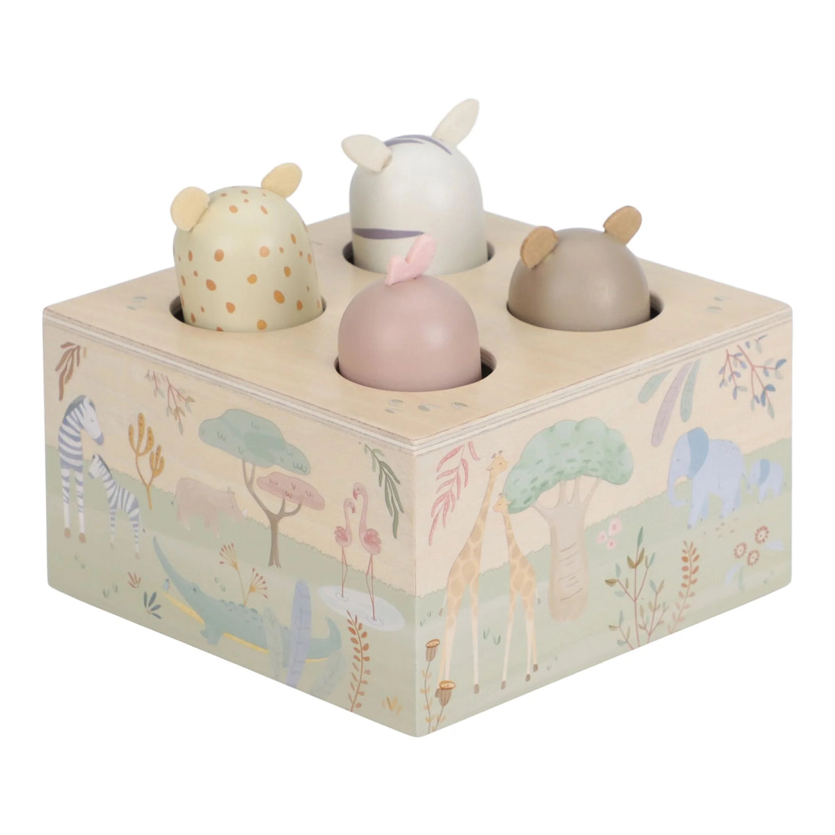 Little Dutch Safari Friends Houten Pop-up