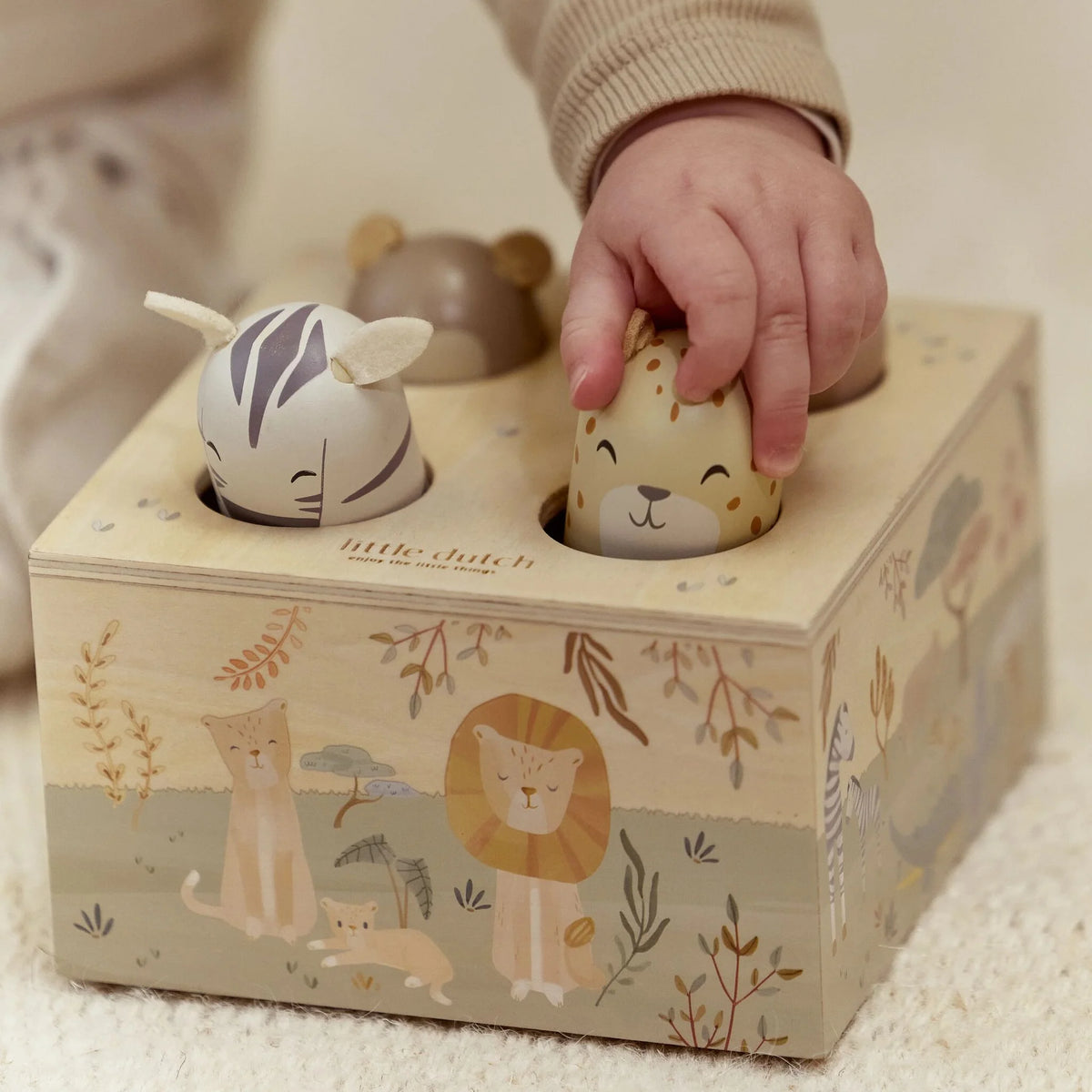 Little Dutch Safari Friends Houten Pop-up