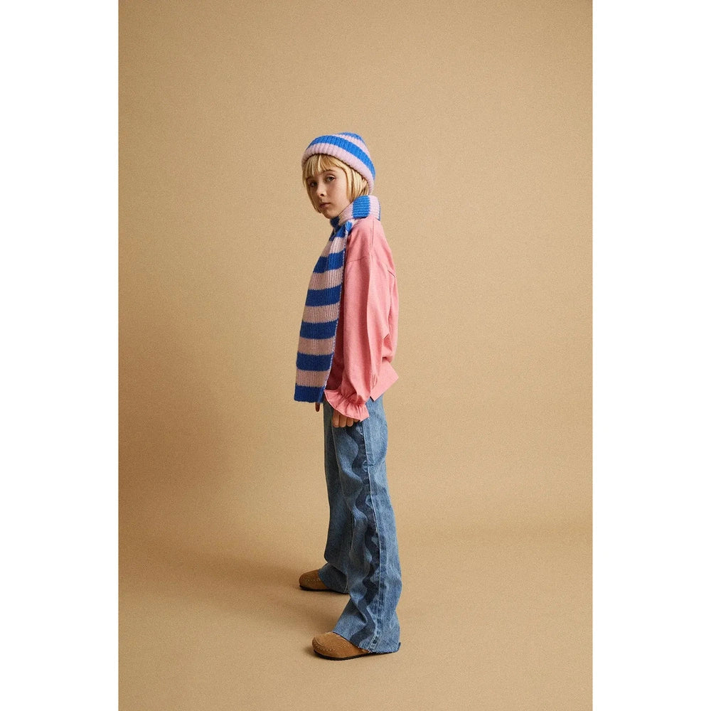 Sproet & Sprout Gestreepte Muts - Blueprint