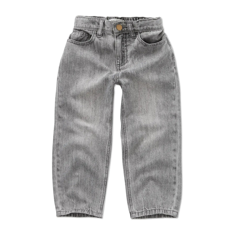Sproet & Sprout Losse Denim Broek - Grey Denim