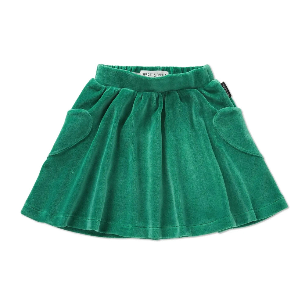Sproet & Sprout Rok Met Grote Zakken - Deep Green
