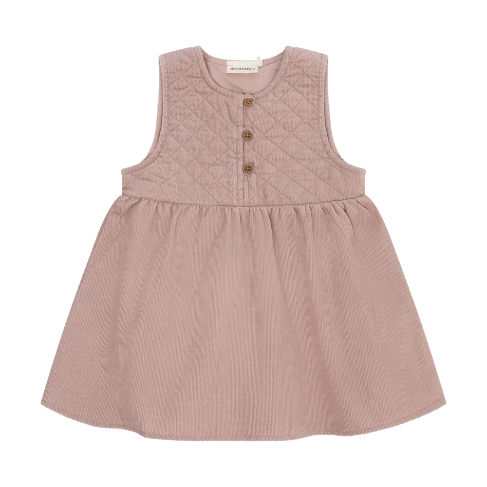 Minymo Cord-Spencer mit Futter - Beige