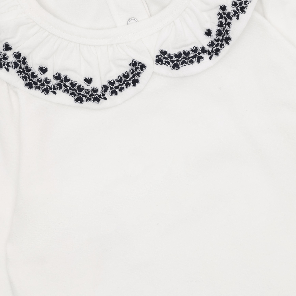 En Fant T-Shirt Lange Mouwen - Egret