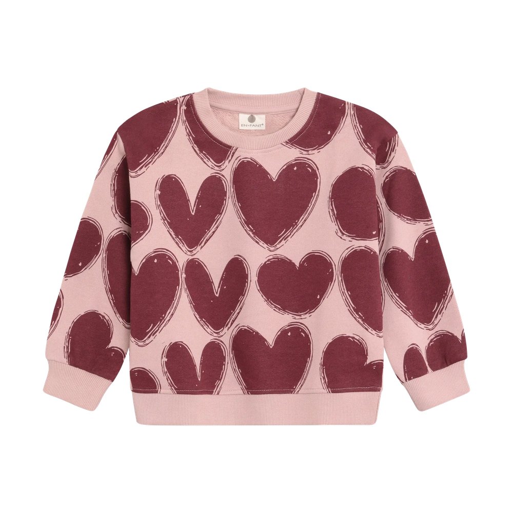 En Fant Sweater - Adobe Rose