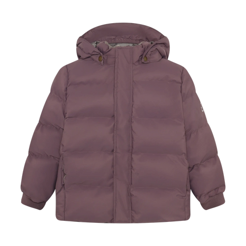 Gesteppte Jacke, unifarben - Flint