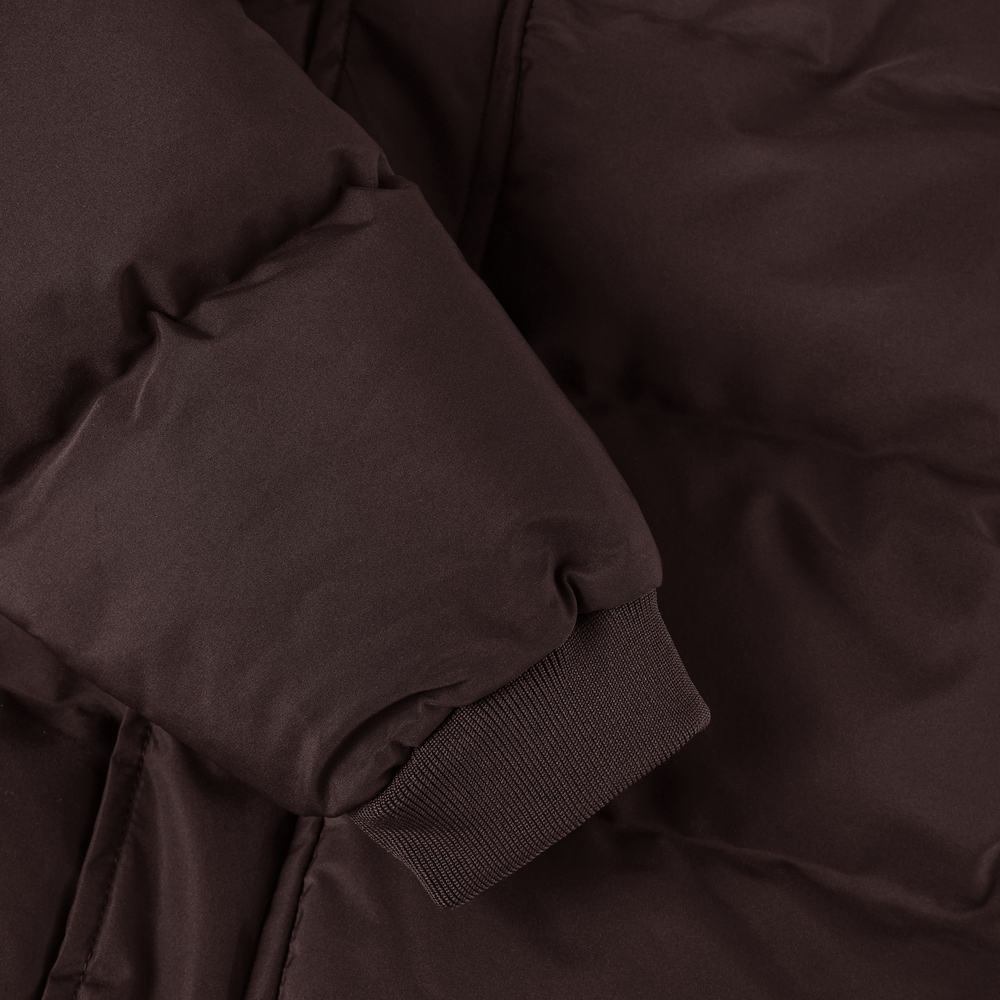 En Fant Steppjacke unifarben - Coffee Bean