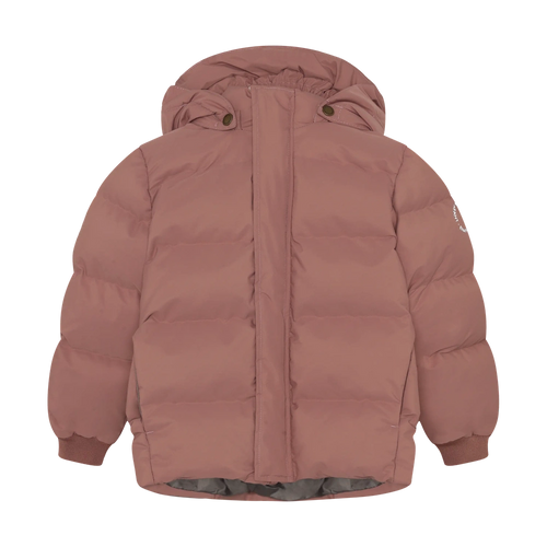 En Fant Wattierte Jacke, einfarbig - Burlwood