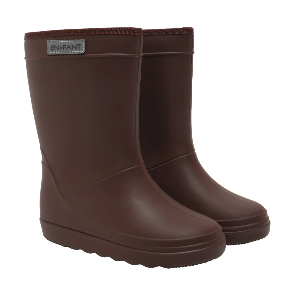 En Fant Bottes thermiques unies - Coffee Bean