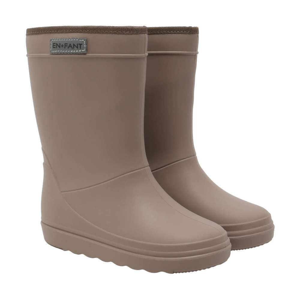 En Fant Bottes thermiques unies - Pine Bark
