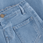 En Fant Weite Jeans - Hellblauer Denim