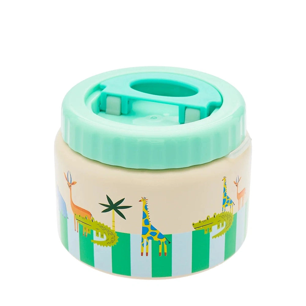 The Cotton Cloud Thermo Food Jar 350ml - Croc Rock