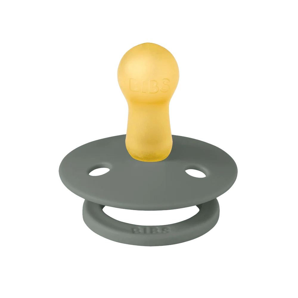 BIBS Fopspeen Rond 2-pack - Vanilla/Pine