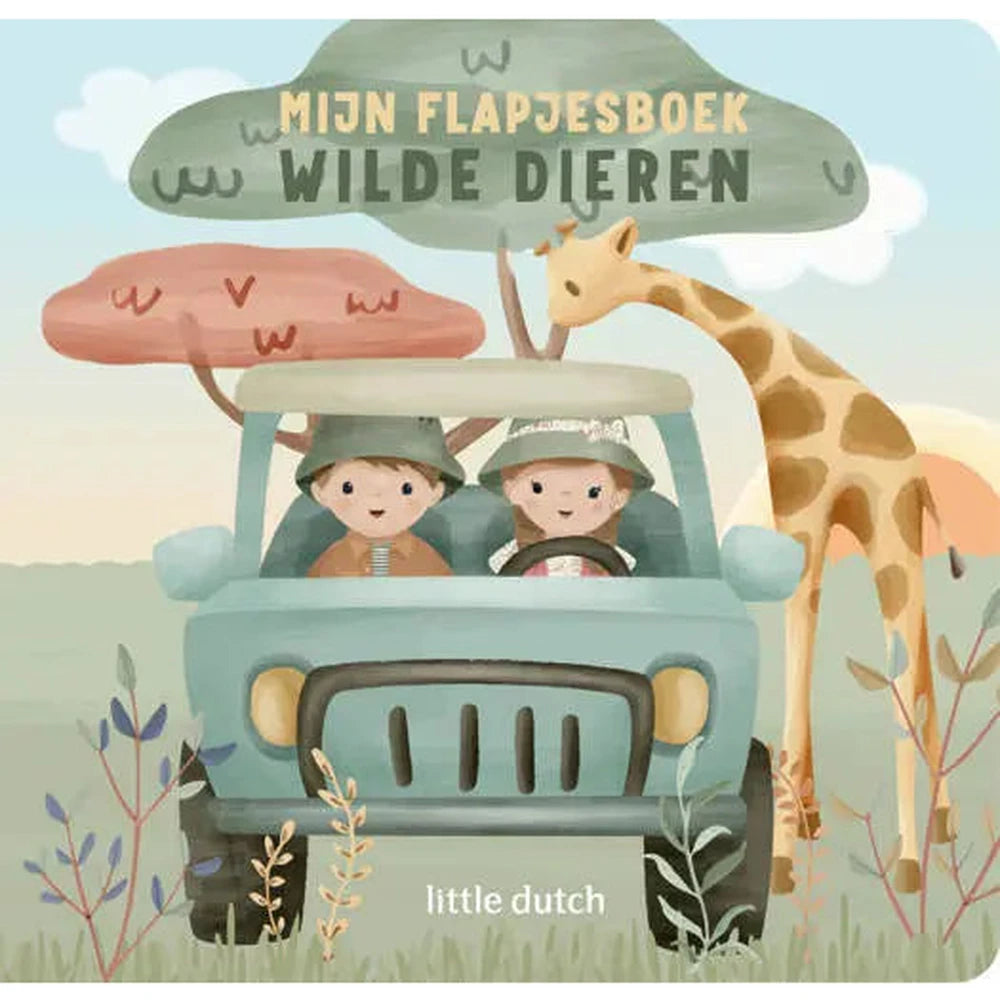 Mijn Flapjesboek Wilde Dieren - Little Dutch