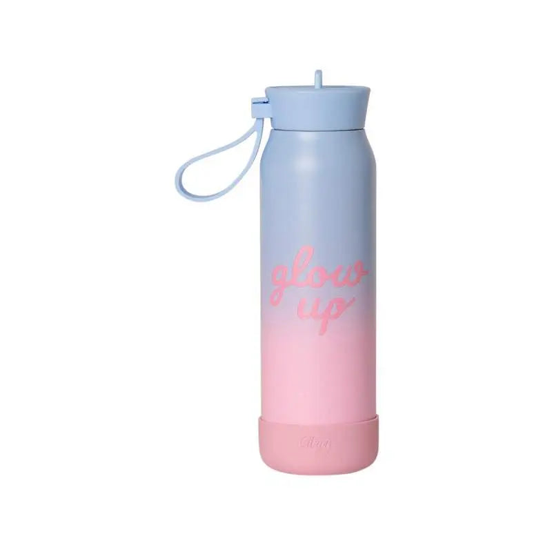 Citron Small Water Bottle 350ml - Blue Pink Glow Up