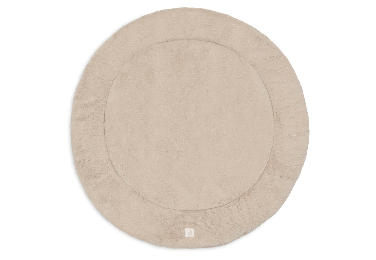 Jollein Boxkleed Rond Fluffy - Sand