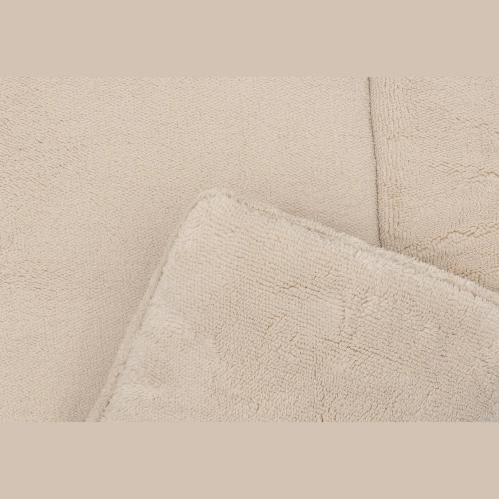 Jollein Boxkleed Fluffy 75x95 cm- Sand
