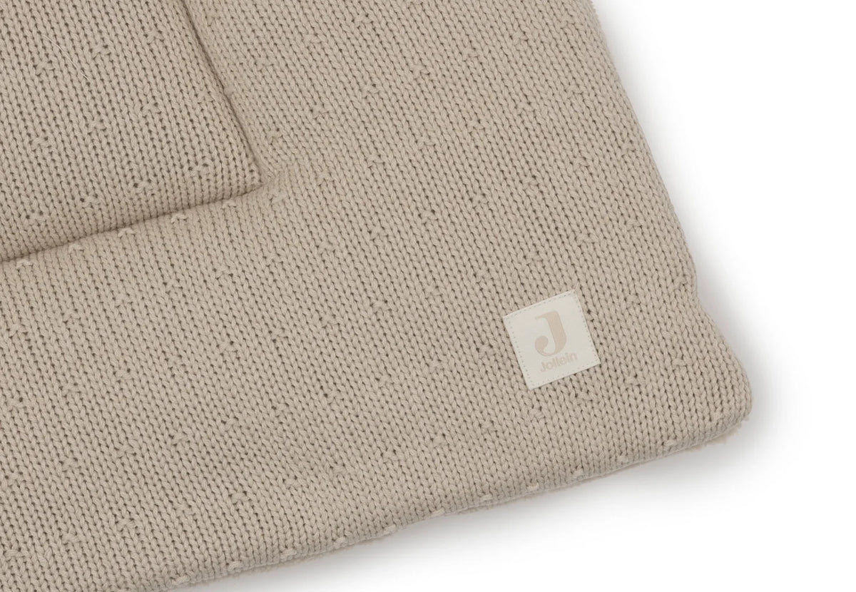 Jollein Boxkleed Sprinkle Knit 75x95 cm - Sand