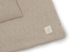 Jollein Boxkleed Sprinkle Knit 75x95 cm - Sand