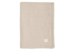 Jollein Deken Wiegdeken Sprinkle Knit/Fluffy 75x100 cm - Sand