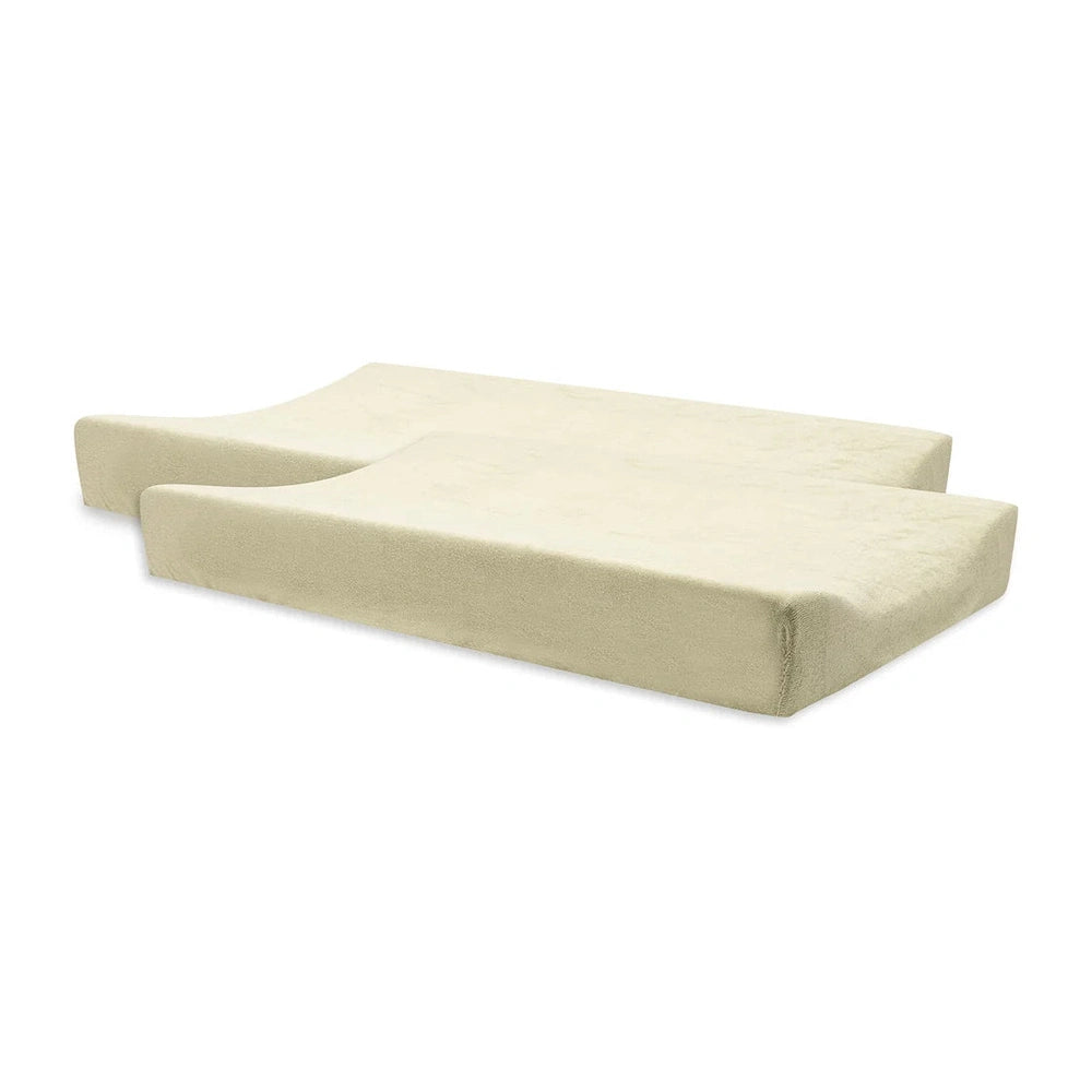 Jollein Aankleedkussenhoes Badstof 2-pack - Soft Matcha