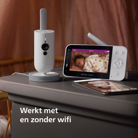 Philips Avent Connected Babyfoon Met Camera En App