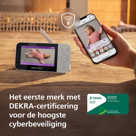 Philips Avent Connected Babyfoon Met Camera En App