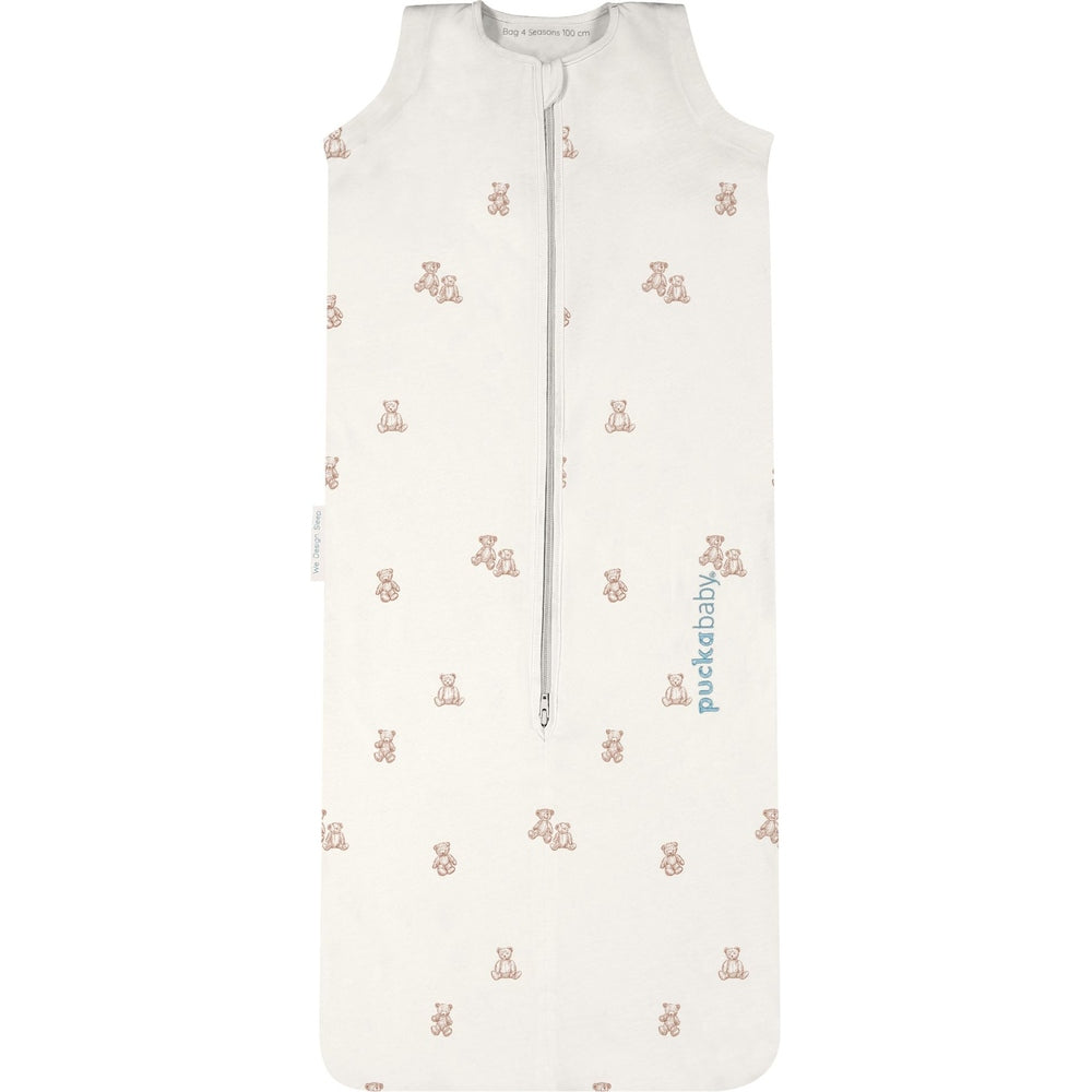 Puckababy Slaapzak Bag 4 Seizoenen 6M - 2,5j - Teddy Bears