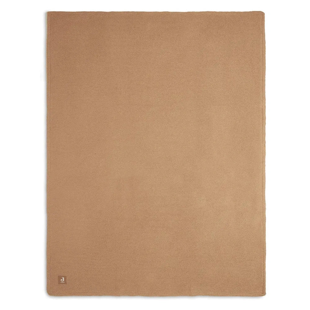 Jollein - Deken -75x100cm - Basic Knit Hazel/ Fleece