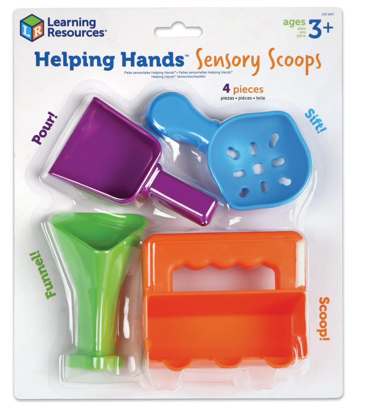 Learning resources - Set Sensorische Schepjes