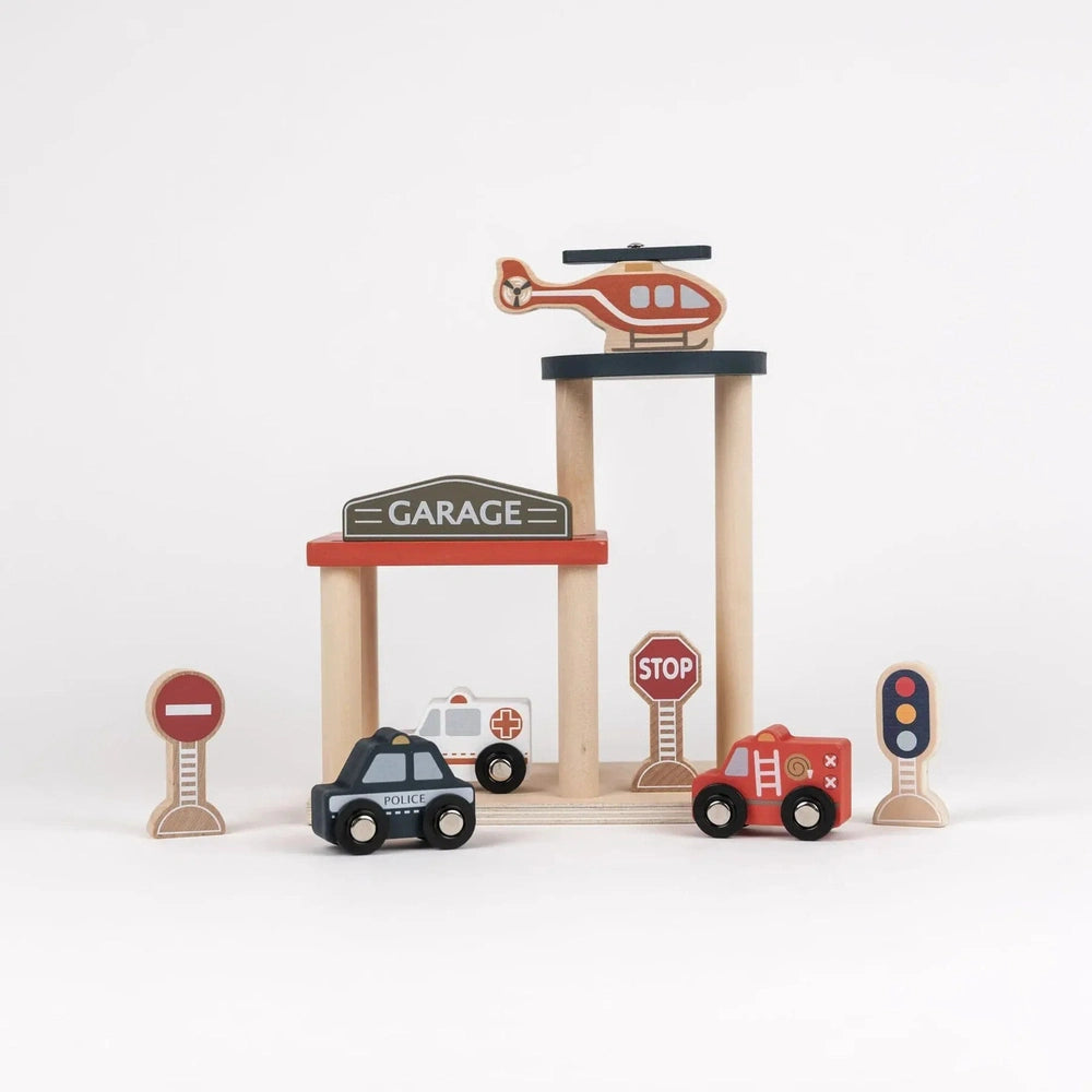 Egmont Toys - Houten Garage Met Auto's