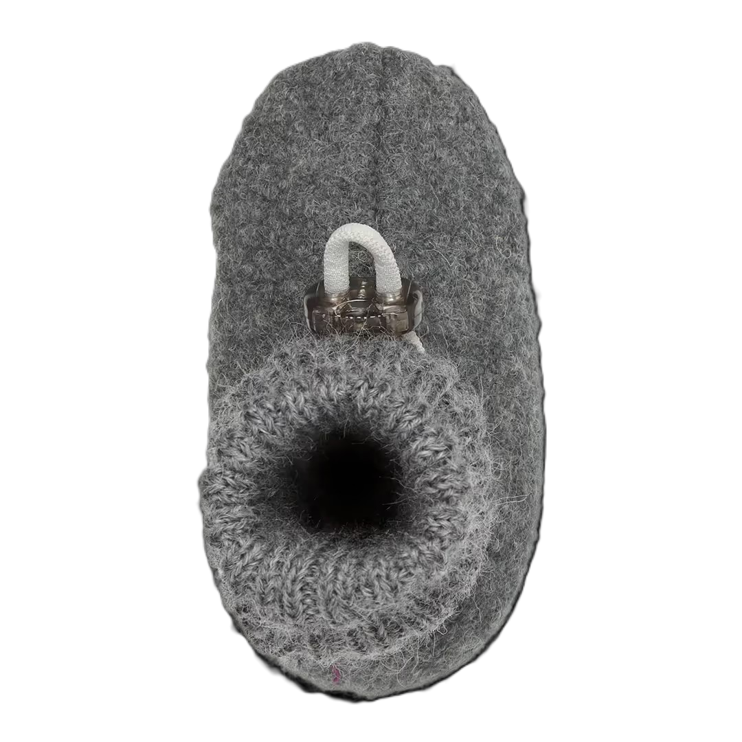 Bergstein - Cozy Baby Pantoffels - Grey