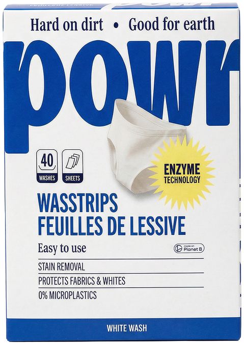 POWR Wasstrips 40 Wasbeurten - Witte Was