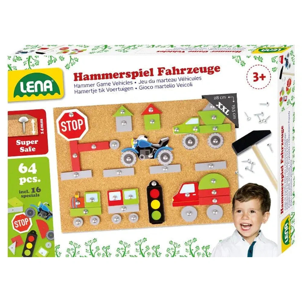 LENA Hamer- en spijkerset - Voertuigen