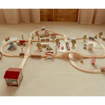 Little Dutch Holz-Eisenbahnset, 114-teilig