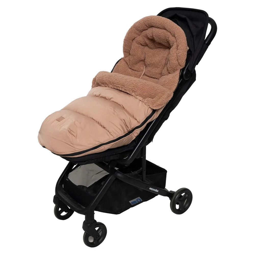 Jollein Voetenzak Buggy / Kinderwagen Puffed - Light Terra