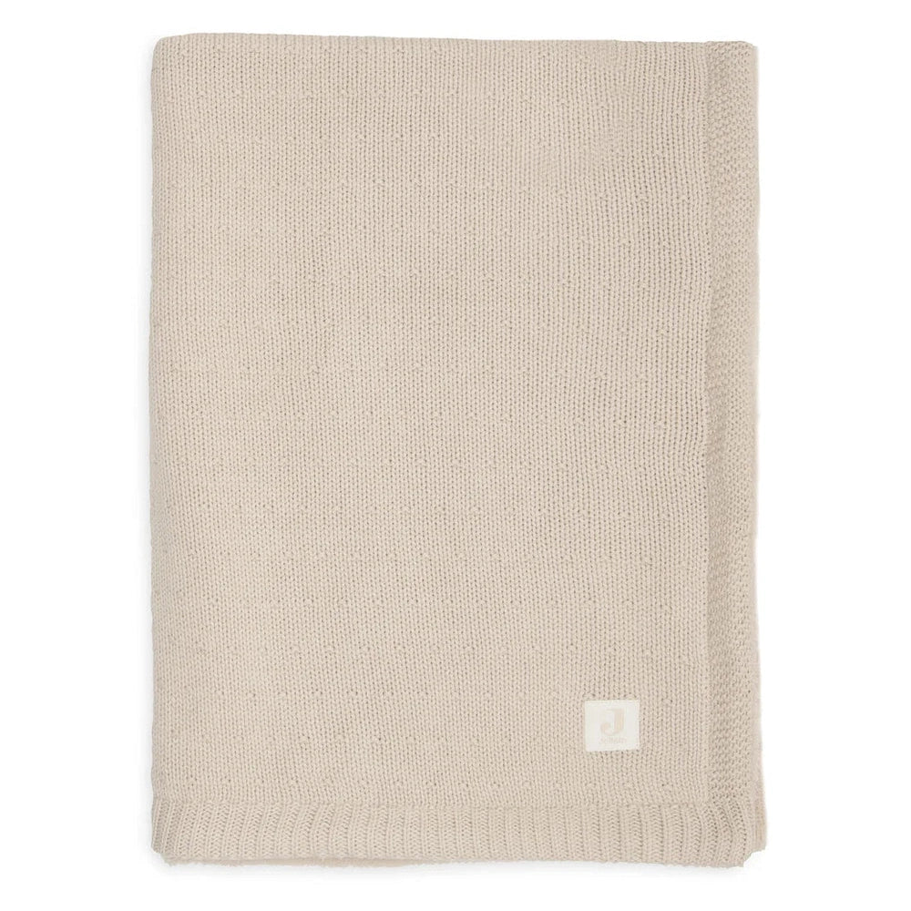 Jollein Deken Wieg 75x100cm Sprinkle Knit - Sand/Fluffy