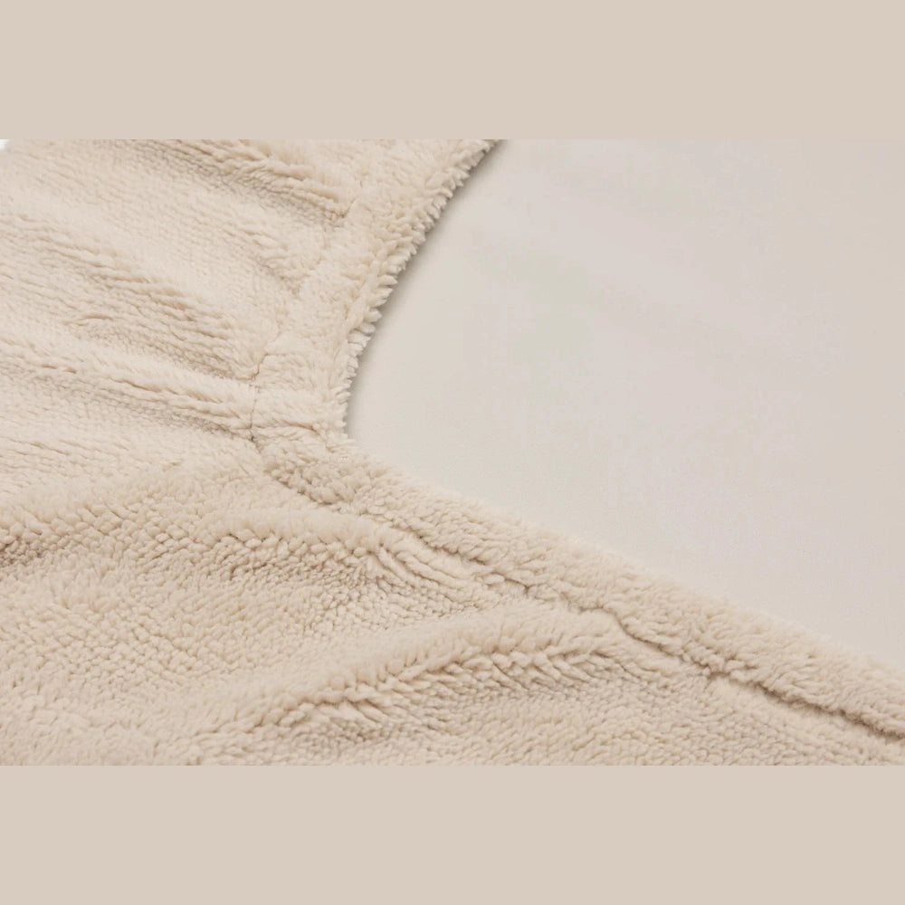 Jollein Aankleedkussenhoes 50x70cm Fluffy - Sand