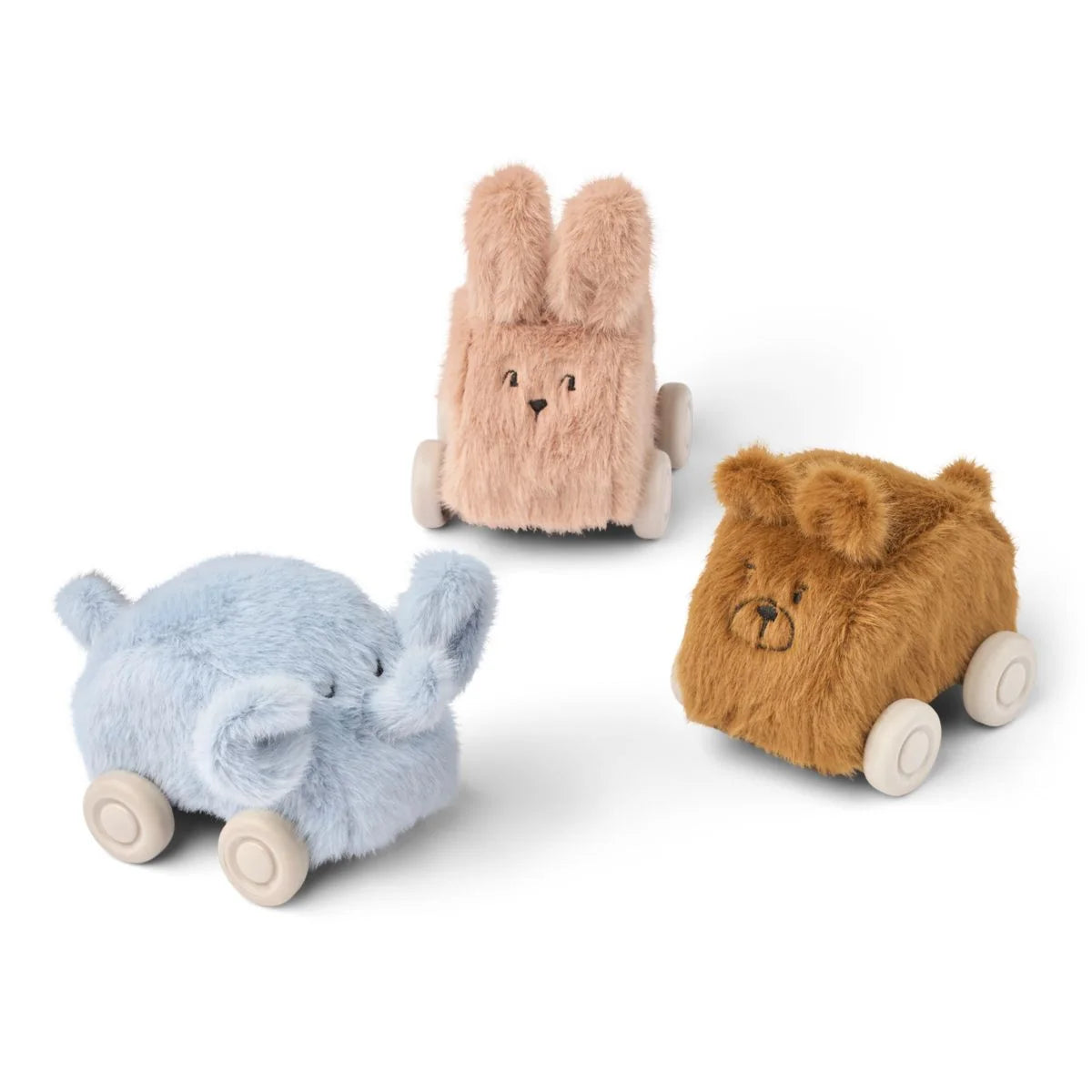 Liewood - Ansel Pluche Auto's - 3 Pack