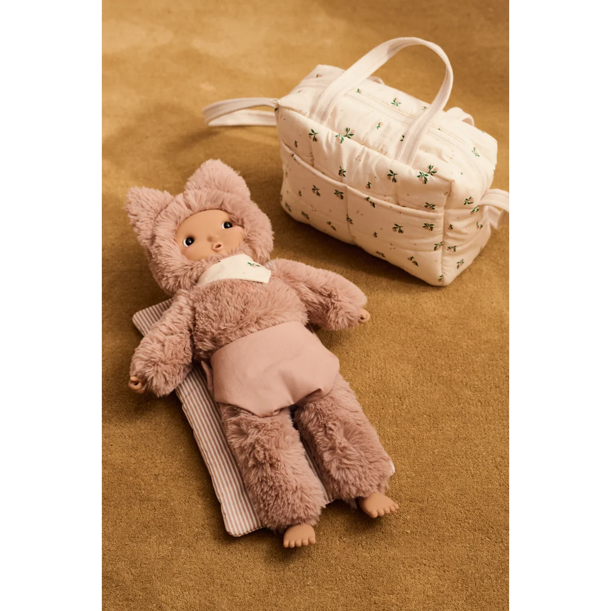Liewood - Neoma Poppen Verzorgingsset - Peach/ Pale Tuscany Mix