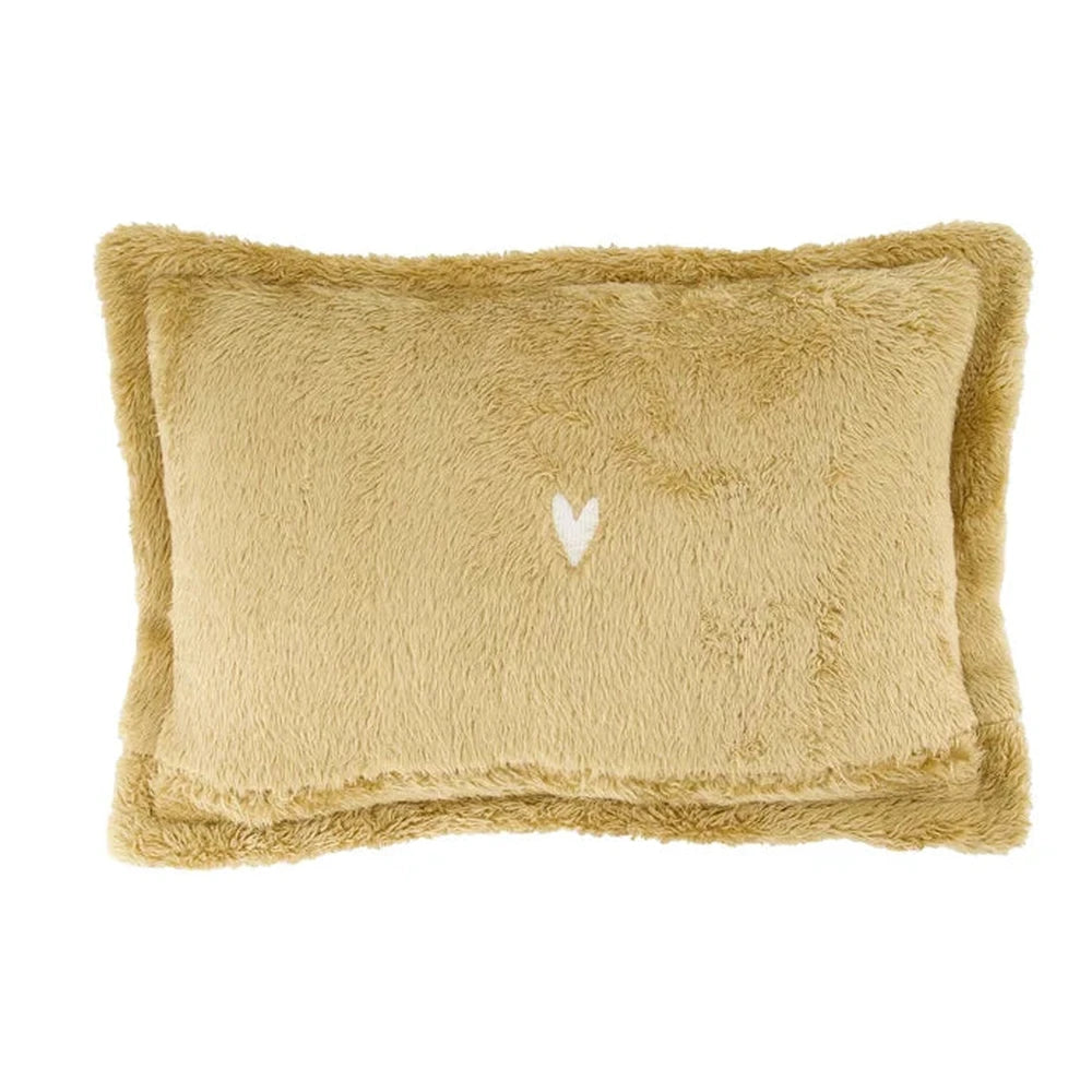 Zusss Kussen Fluffy Jij Bent Goud Waard 35x25cm - Oker