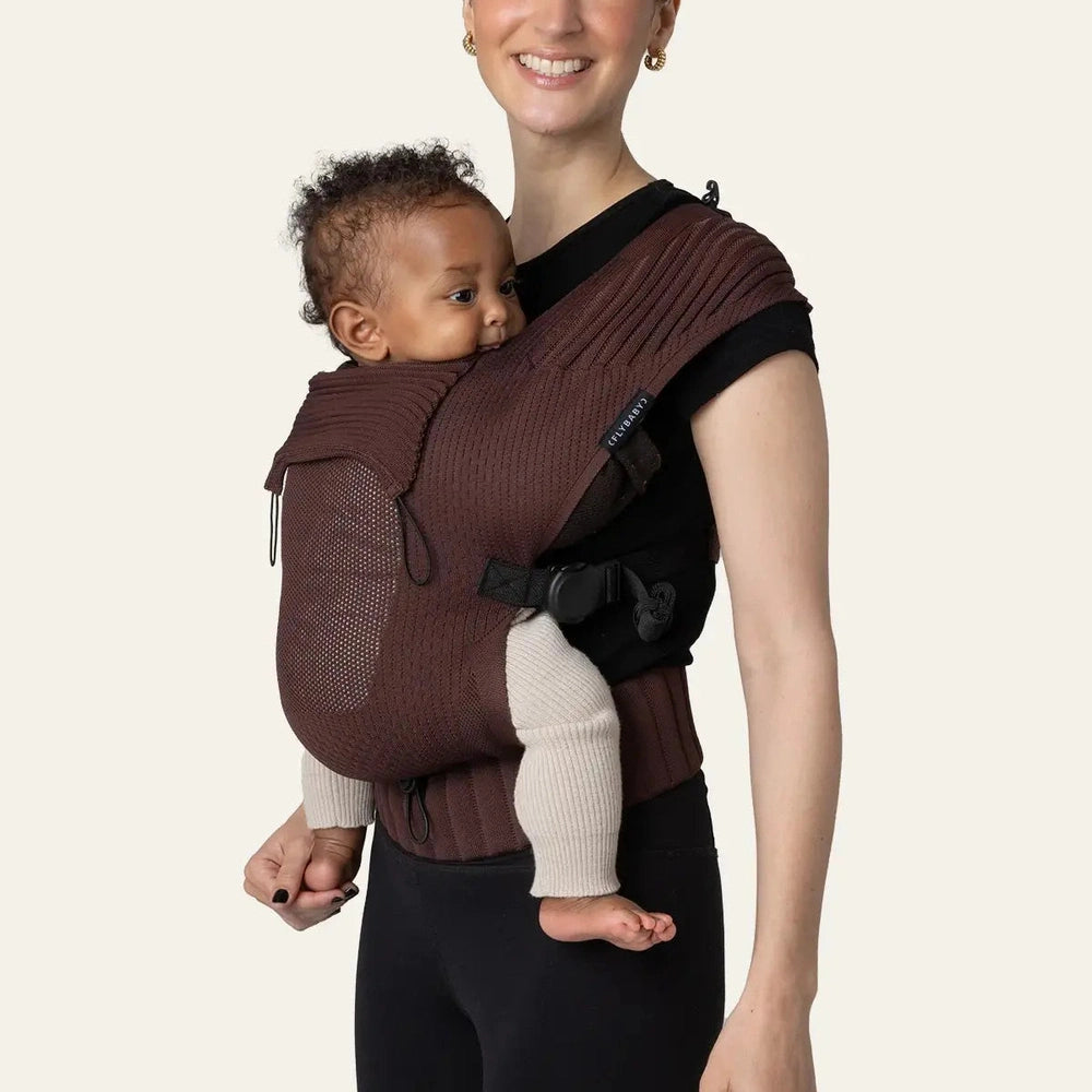 Flybaby Babydraagzak - Mokka