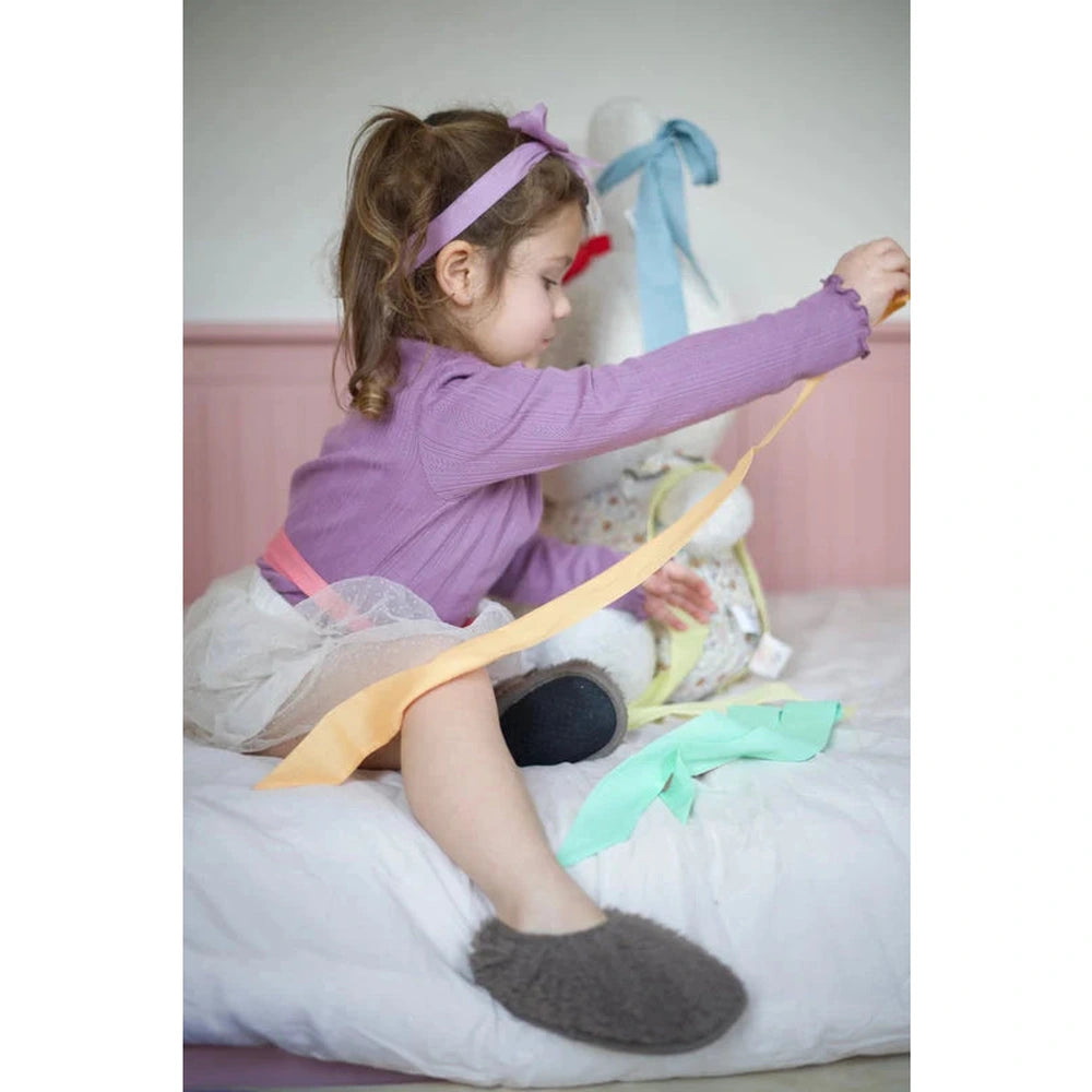 Pit&Play Cotton Play Ribbons, 6 Pieces - Pastel Colors