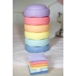 Pit&Play Sensorische Pastel Pittenzakjes + Gratis Speeldoek Katoen Medium Fade Pastel