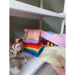 Pit&Play Sensorische Pastel Pittenzakjes + Gratis Speeldoek Katoen Medium Fade Pastel