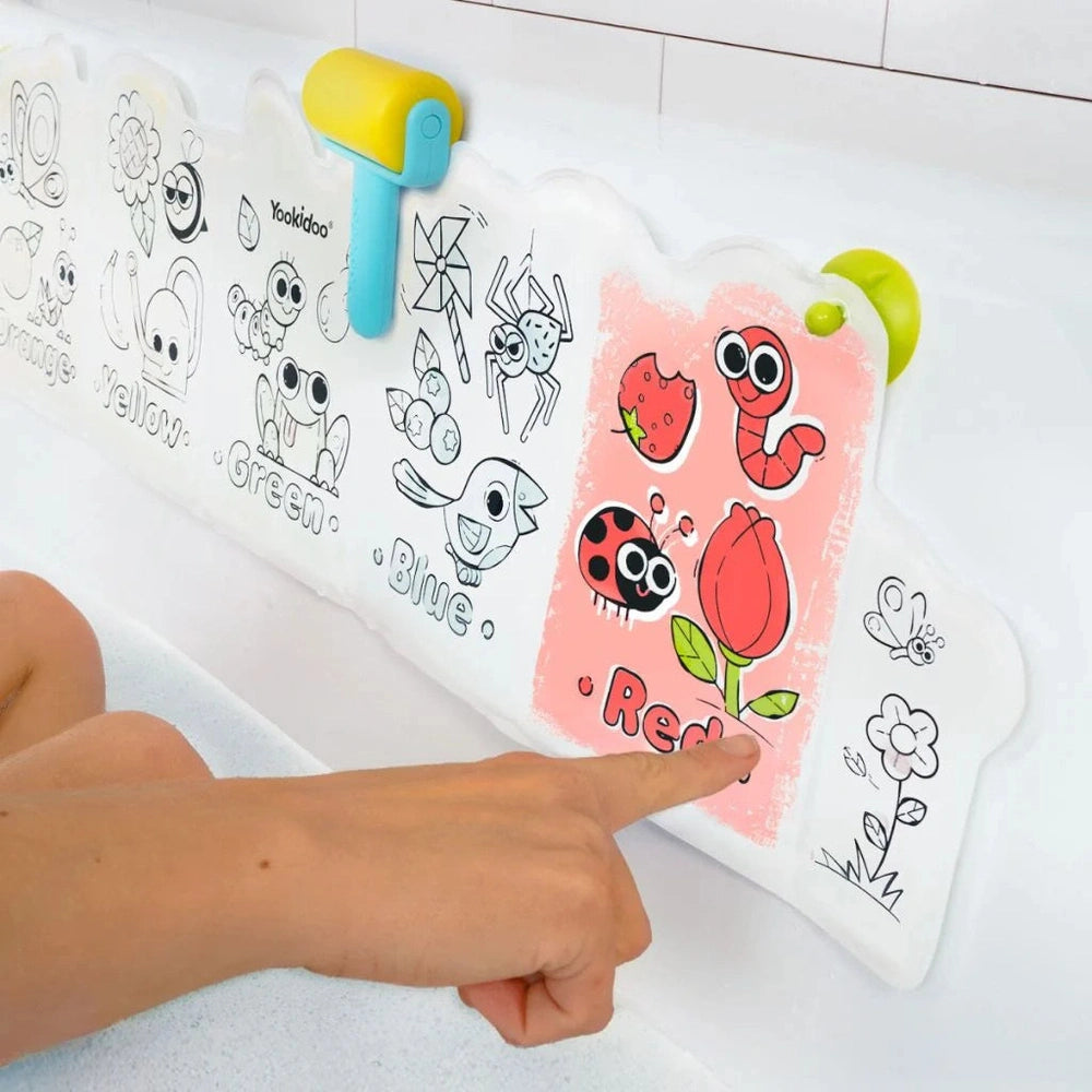 Yookidoo Bath Toy Spray 'N' Roll Magic Book