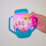 Glo Pals DIY-Sensorik-Spielbecher ABC-Thema – Blau