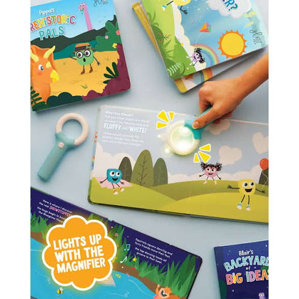 Livre lumineux interactif Glo Pals - Les amis préhistoriques de Pippa
