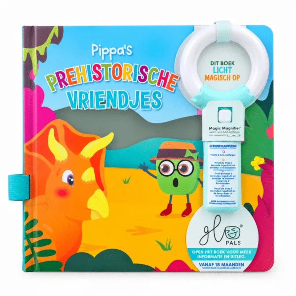 Livre lumineux interactif Glo Pals - Les amis préhistoriques de Pippa
