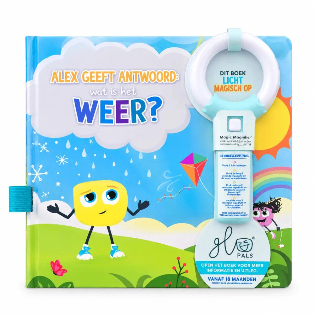 Glo Pals Interactive Light-Up Book - Alex Answers: What's the Weather?